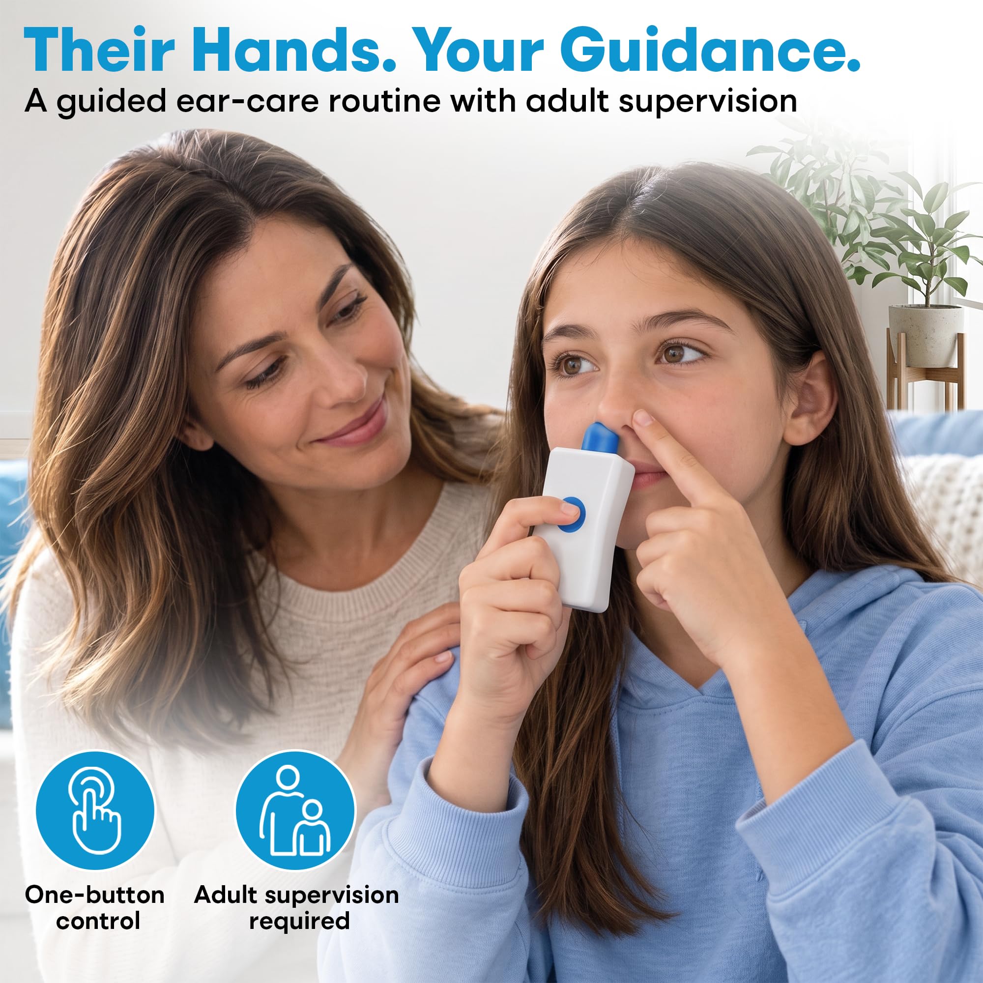 Ear Pressure Relief Device by Tilcare: Electric Ear Popper & Eustachian Tube Unclogger for Flying and Colds, USB-C, 3 Tips — Amazon image 9