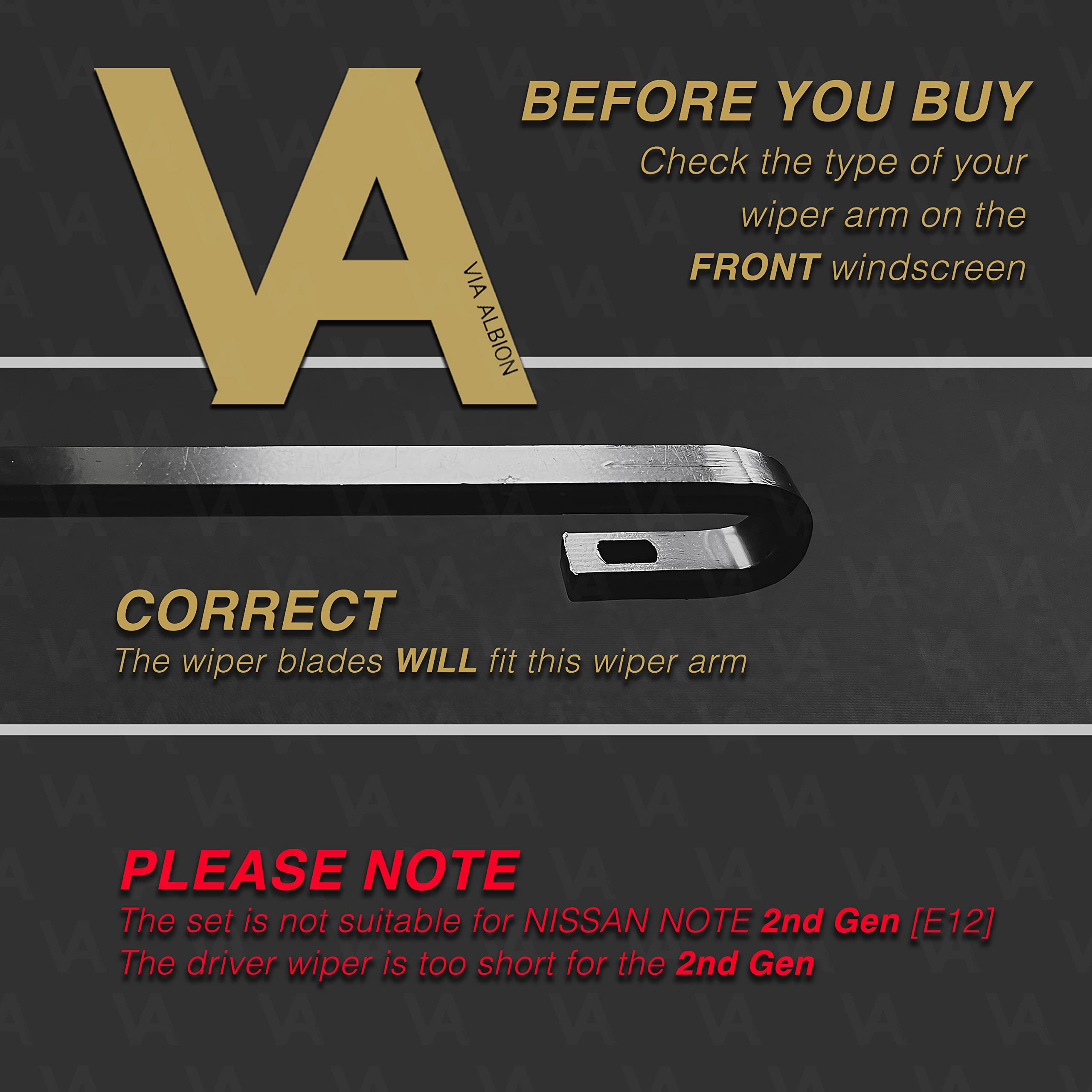 Car Rear Window Wiper For Nissan Note 2006 2007 2008 2009 2010 2011 2012 2013, Rear Windscreen Wiper Blades Rubber Cleaning Window Replacements Parts - View #7