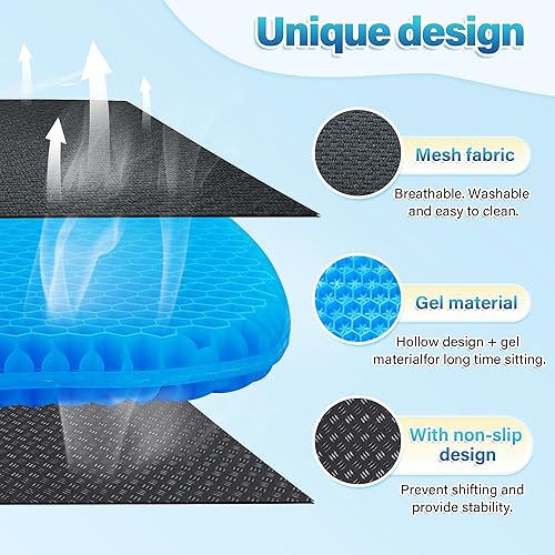 Miniatura 6 de TITIROBA Cojín de asiento ST015 (azul oscuro)