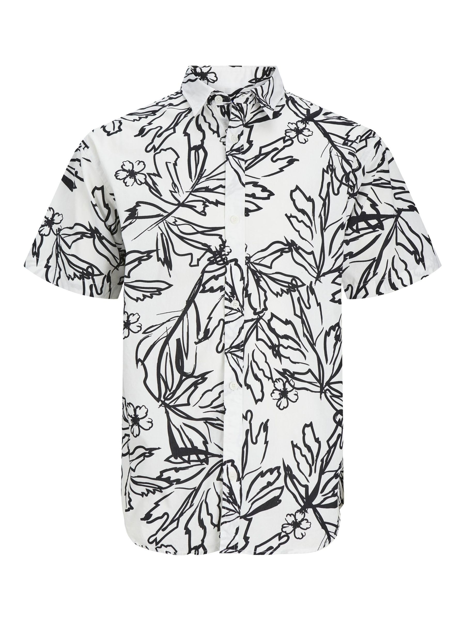 Jack & Jones Jack & Jones Men's Jorlafayette AOP Shirt SS Short-Sleeved