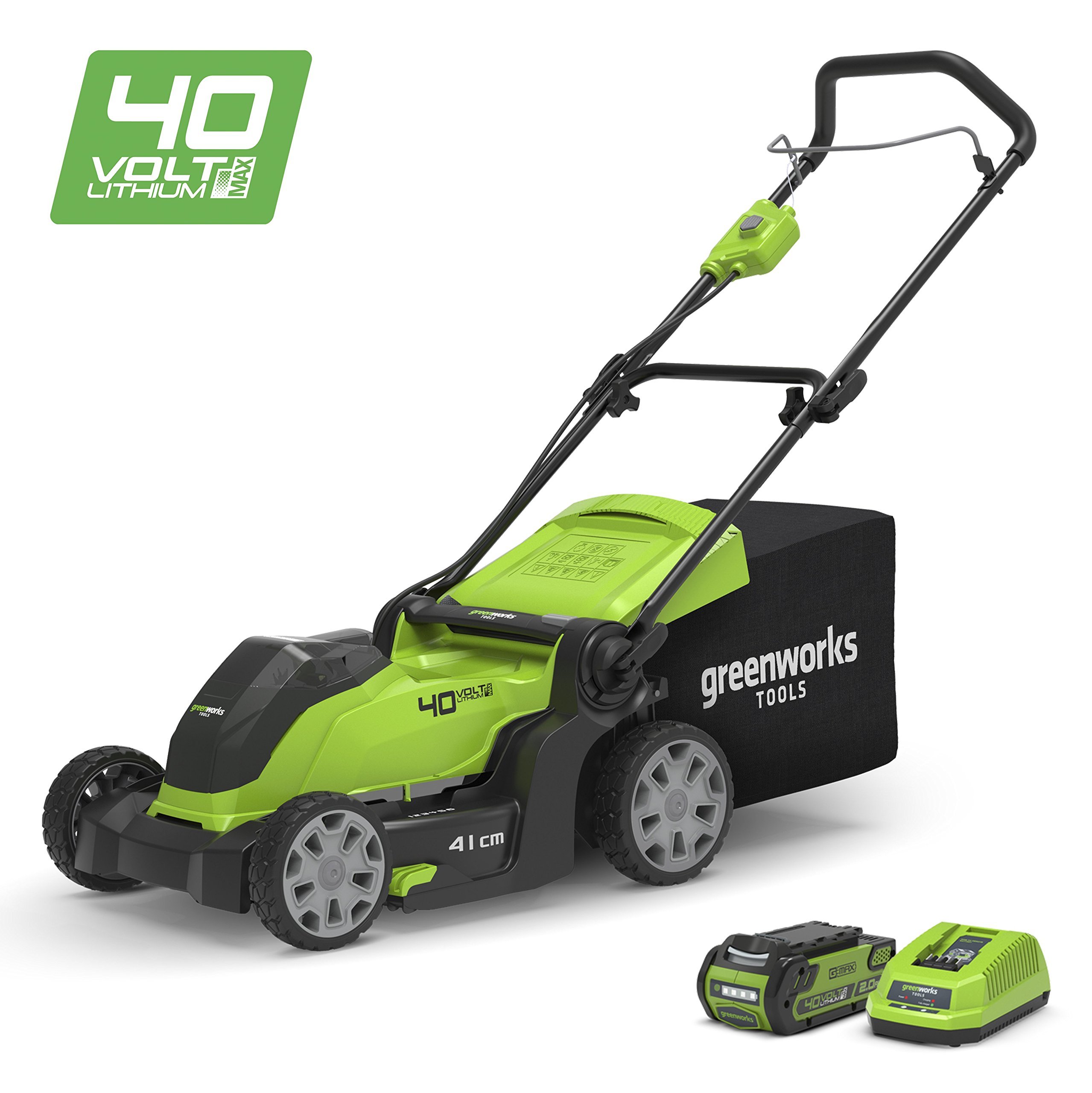 Einhell Tondeuse à Gazon Sans Fil GE-CM 18/32 - Pelouses Jusqu'à 18