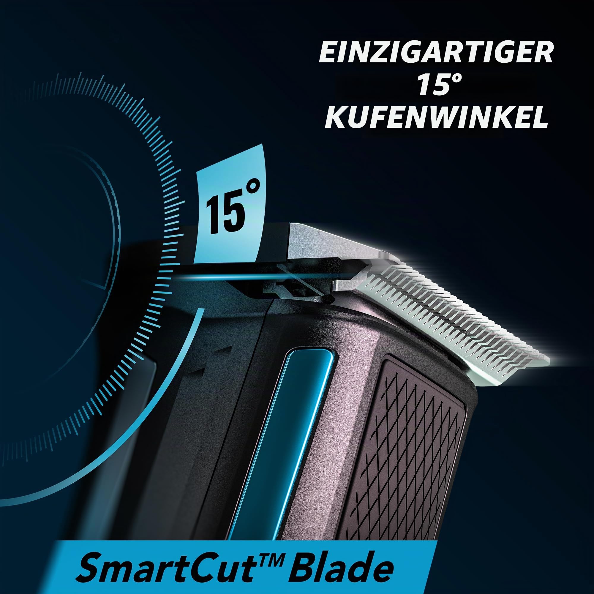 WAHL Self Clip 360 Clipper Kit - Haarschneidemaschine, kabellos, schwarz, 10 Aufsteckkämme, USB-Aufladung, langlebiger Akku, zur Heimanwendung, abwaschbarer Schneidsatz, guter Grip, sehr leicht