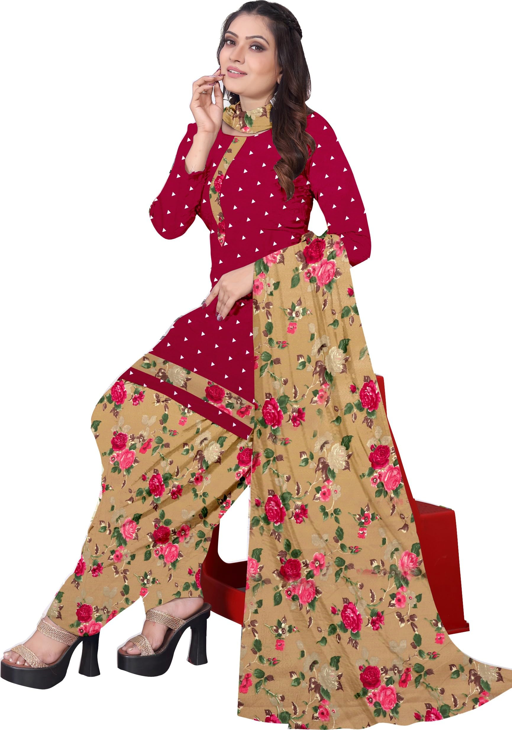 ElegantForWomen dessSAMOSA_MARUNr.Prints|-6429 Multicolour