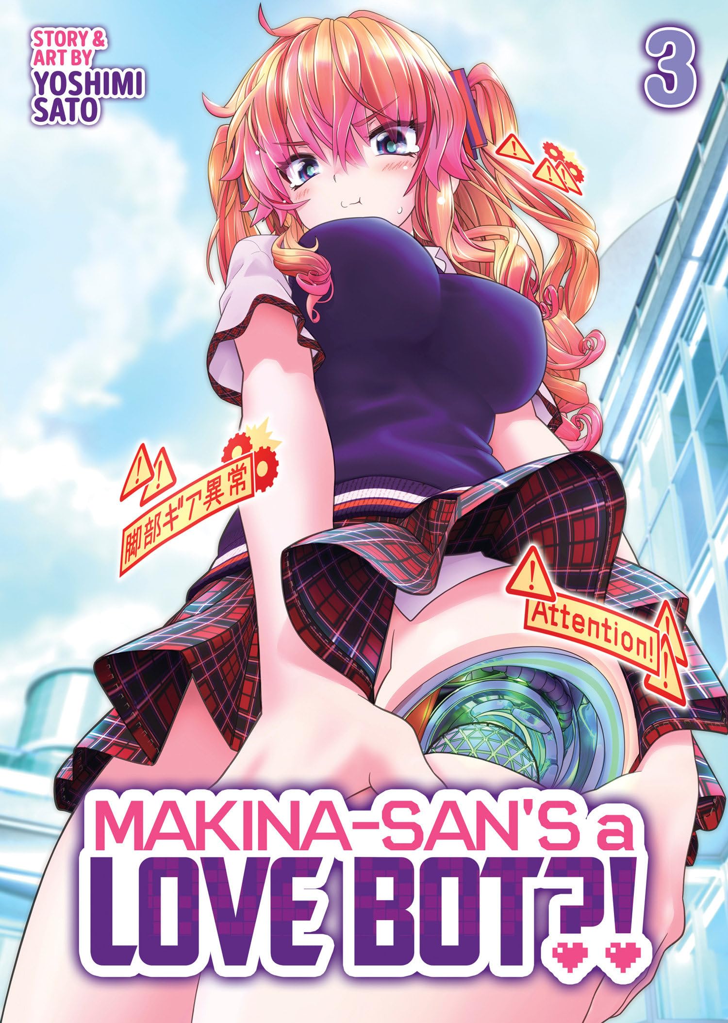Makina-san's a Love Bot?! Vol. 3 by Yoshimi Sato (Paperback Book)