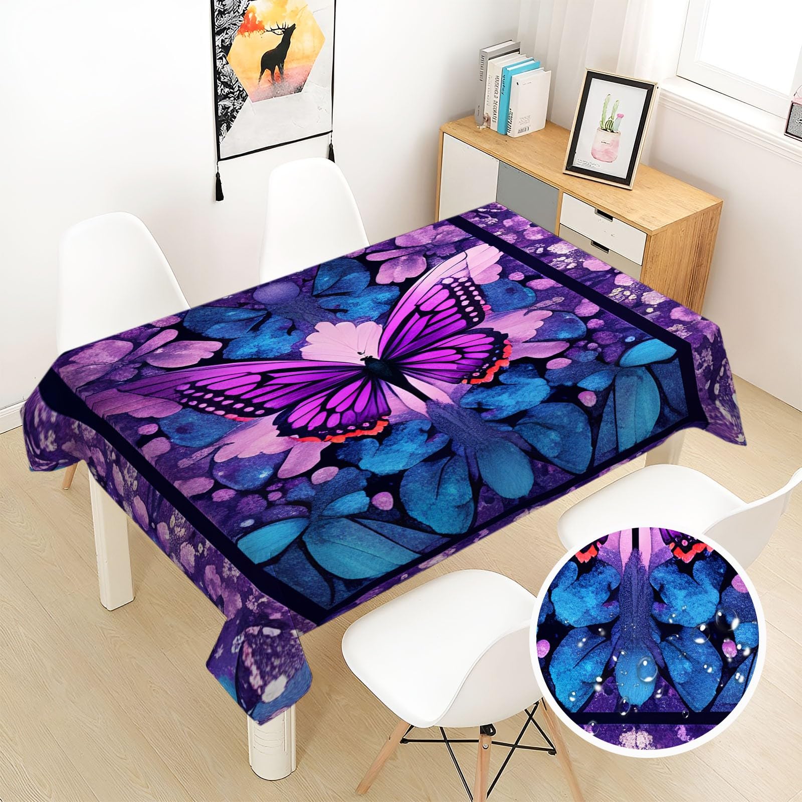 Nappe de table imperméable PICUAL contre les taches de cuisine