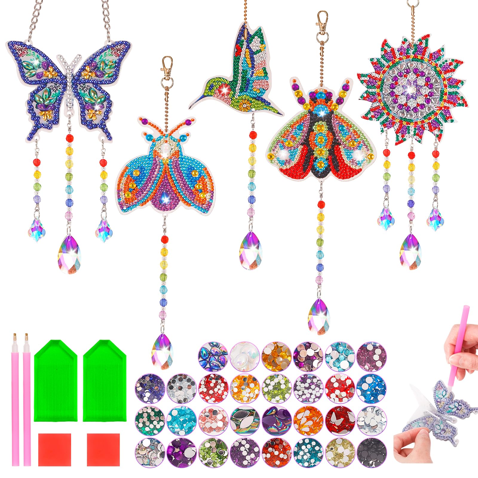 16% Off VibyTiby 5-Piece Diamond Art Kit