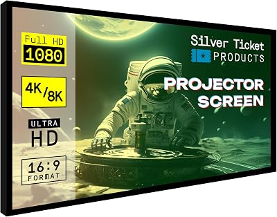Silver Ticket STR Series 110" Projection Screen — primary product photo