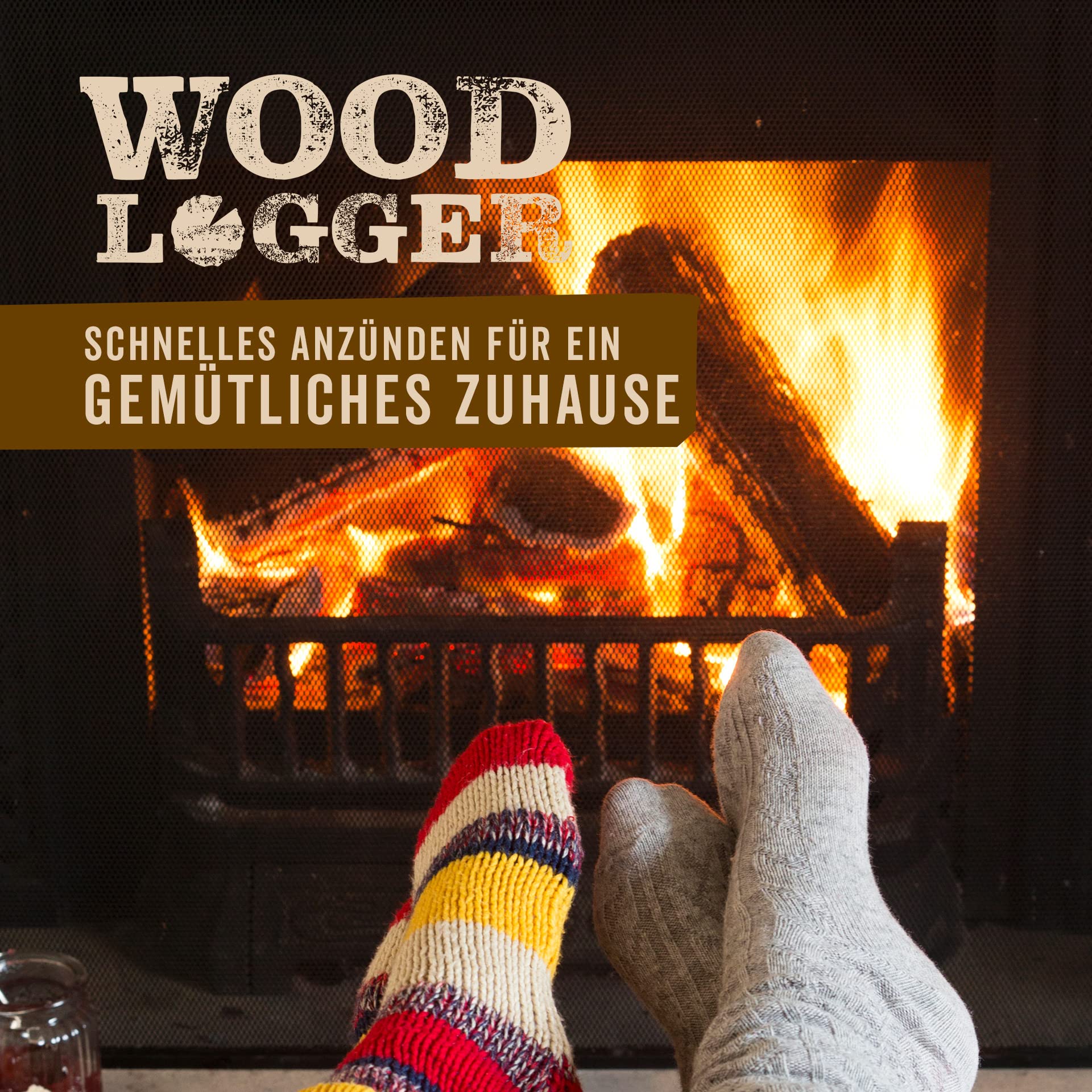 Holzwolle 10 kg mit Langer Brenndauer | Anzünder für Kamin, Grill, Ofen und Kachelofen | Geruchsneutrale Anzündwolle aus Holz in Wachs getränkt | Ohne chemische Zusätze