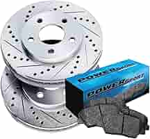 BrakeTech Front&Rear Brake Rotors 3枚 set Amazon.com: Detroit Axle - Front Brakes Kit for Chevrolet