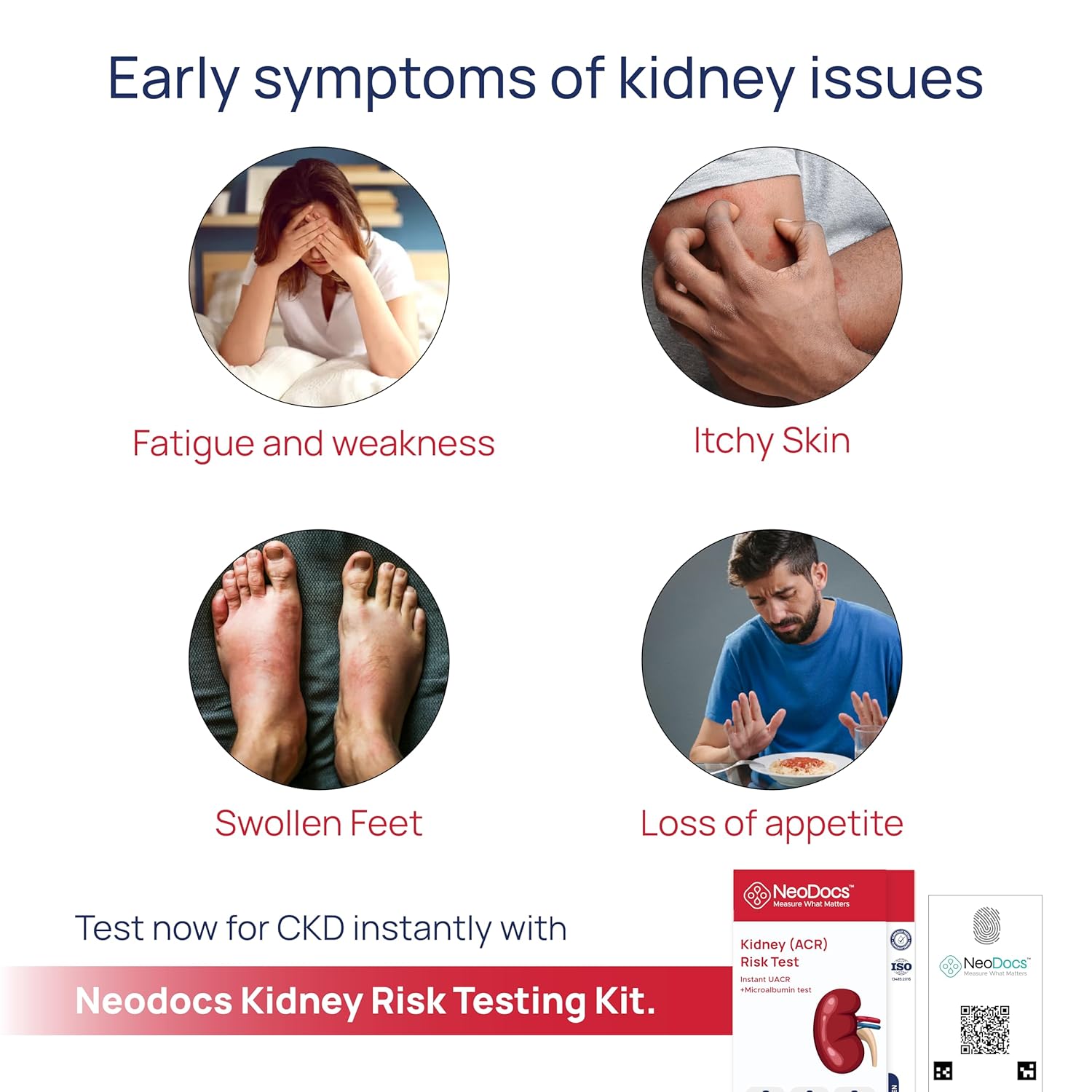 Neodox Kidney Wellness Urine Test for Diabetes Care and Blood Pressure | For patients on kidney creatinine medicine. Track UACR, protein, urine creatinine, ketones, pH, etc. 1 pack of 1 Neodox Kidney Wellness Urine Test for Diabetes Care and Blood Pressure | For patients on kidney creatinine medicine. Track UACR, protein, urine creatinine, ketones, pH, etc. 1 pack of 1