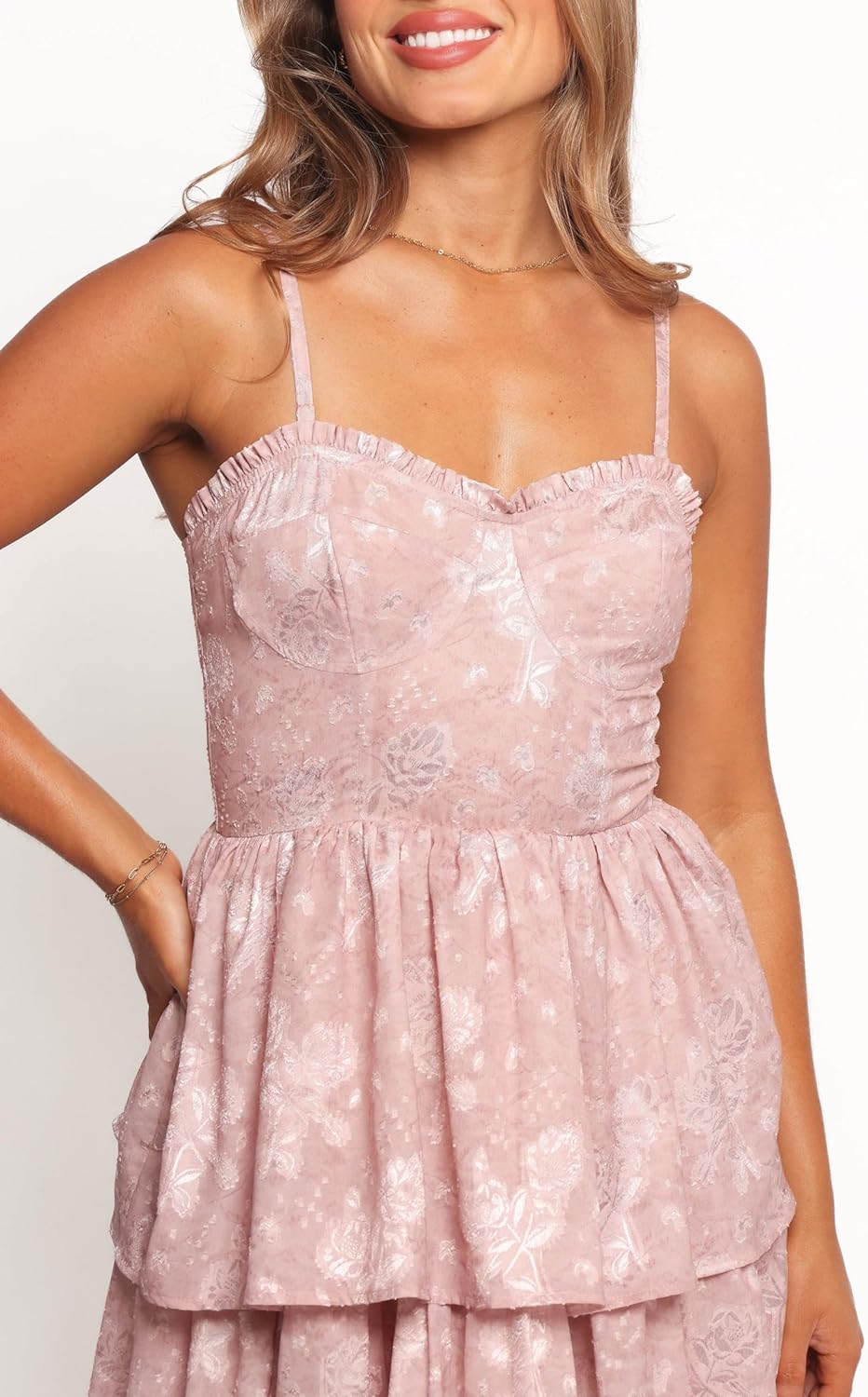 Petal & Pup Womens Imogene Midi Dress - Image 4