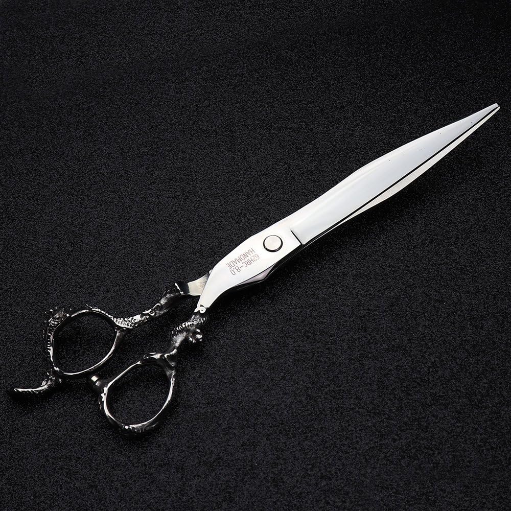 8-inch hairdressing scissors hair stylist professional styling hair shears barber scissors tools flat cut big cutter 22cm