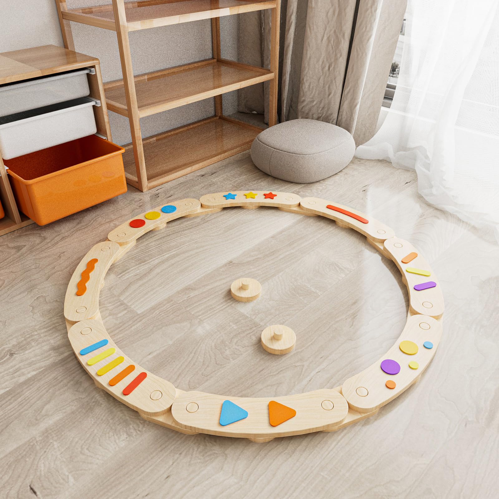 Piedras De Equilibrio Arkyomi – Set Arcoíris Para Psicomotricidad Infantil, Apilables Y Antideslizantes, Para Niños +3 Años