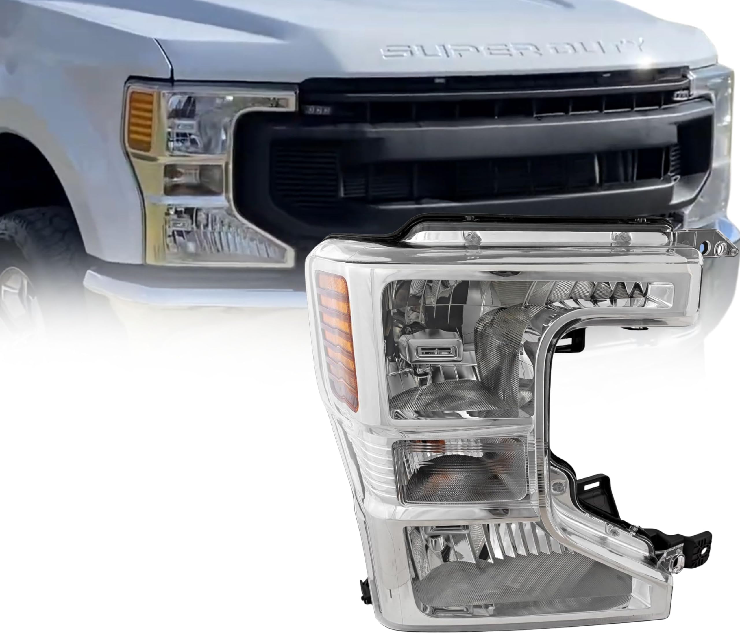 2020-2022 Ford F250 Super Duty Halogen to LED Headlights + Conversion Harness Kit 2020-2022 Ford F250 Super Duty Halogen to LED Headlights + Conversion Harness Kit