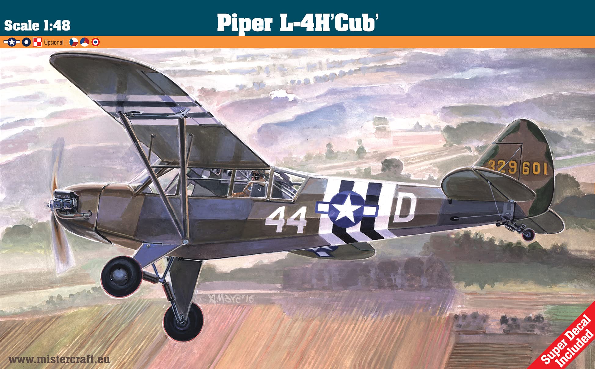 MisterCraft MCE41 Piper L-4H Cub, Multi