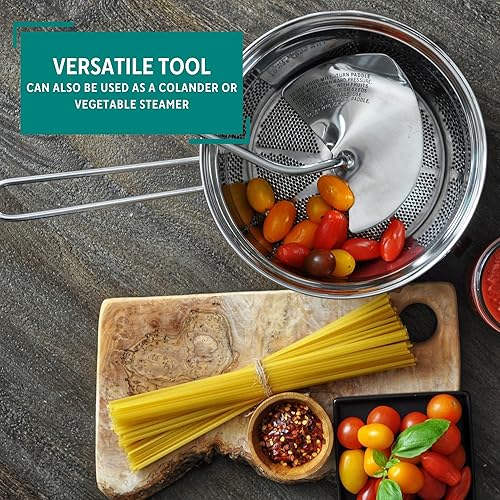 Miniatura 4 de Molino de alimentos de acero inoxidable Mirro 50024., Plateado