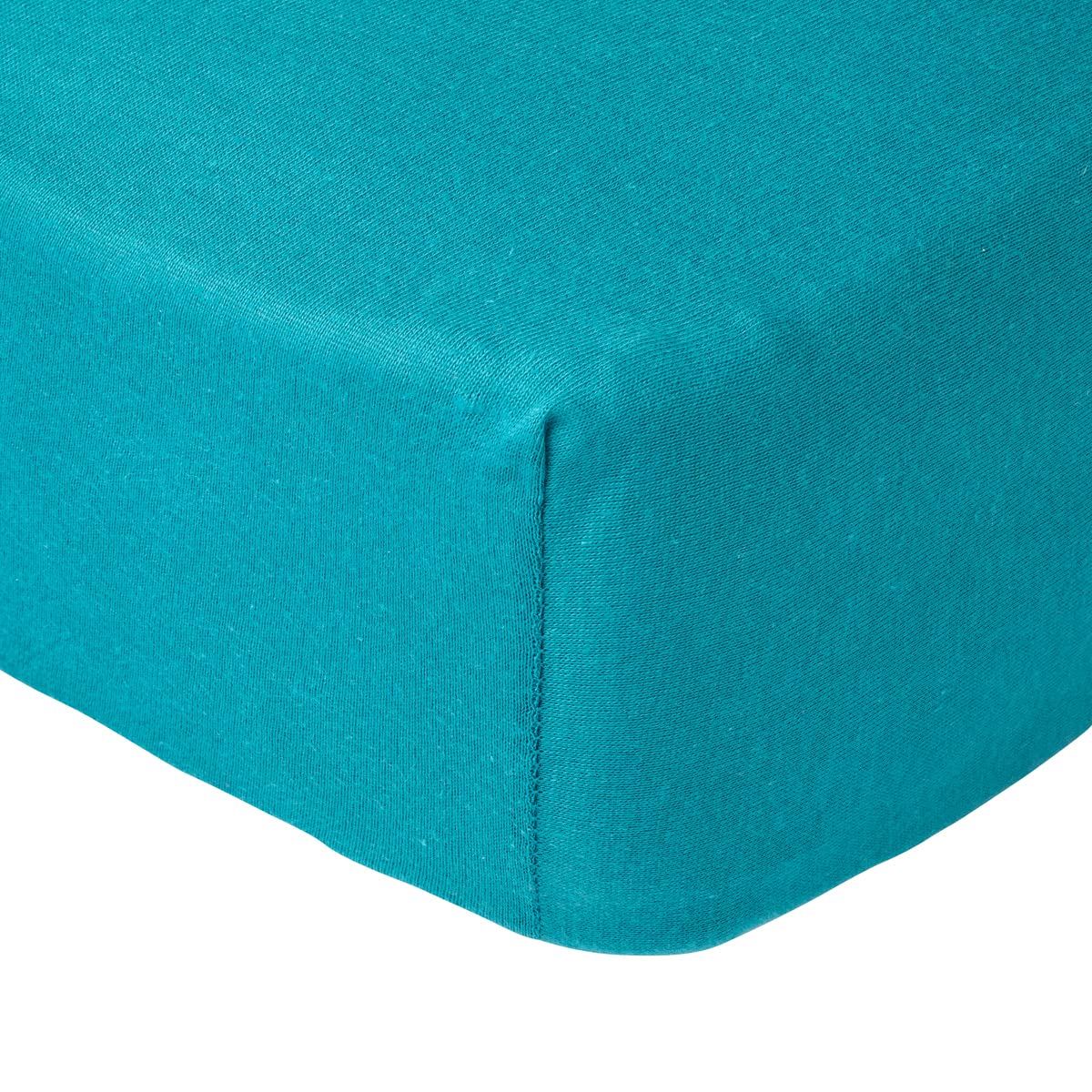 BabyCalin - Lenzuolo con angoli 70 x 140 x 17 cm, blu tropicale certificato OEKO-TEX