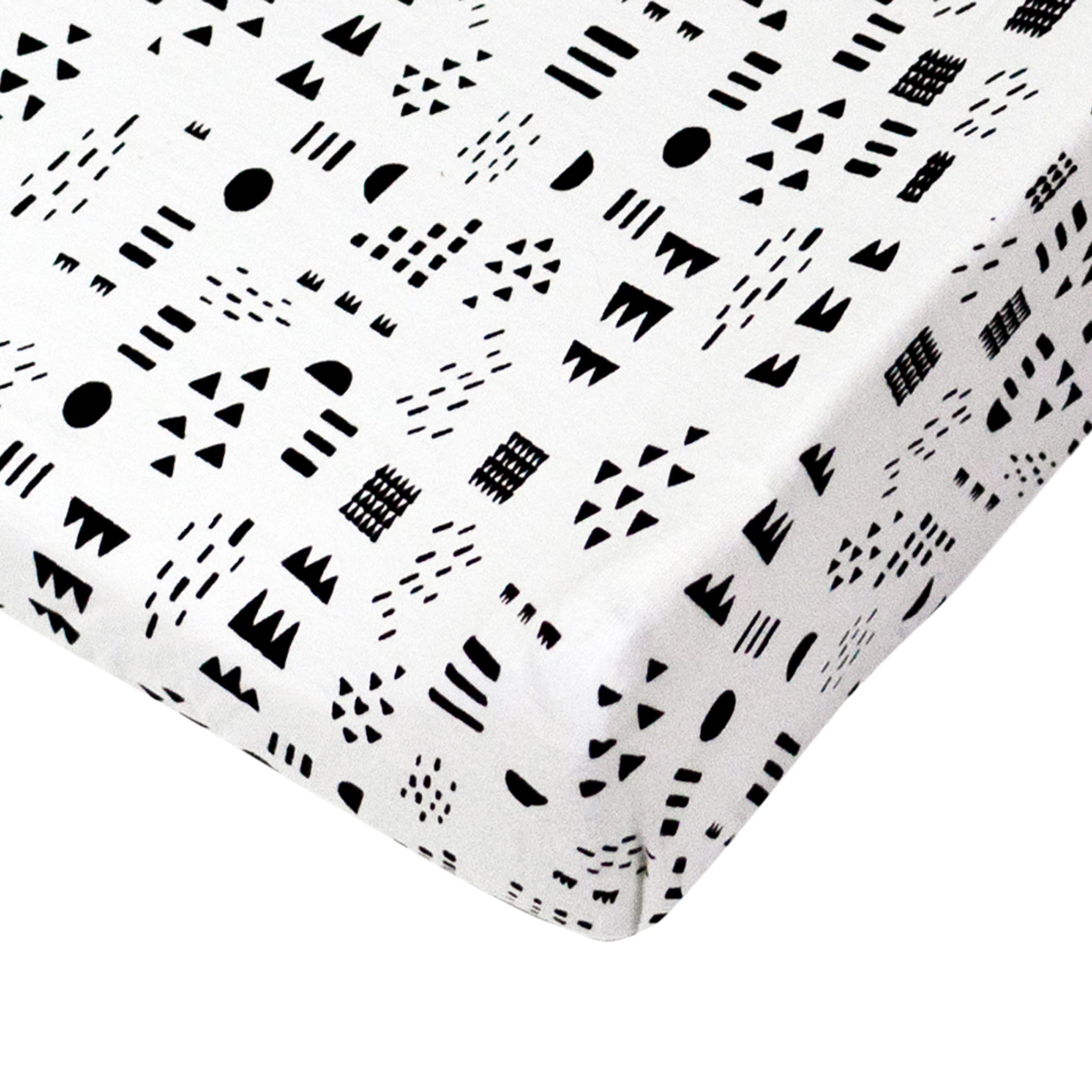 The Honest Company Organic Cotton Changing Pad Cover Pantoufles pour bébés et bambins Mixte bébé