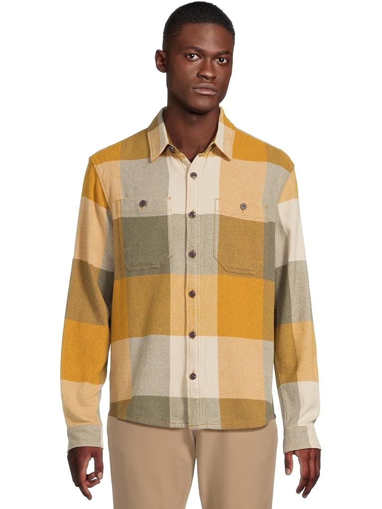 Brown L.L.Bean Signature Northwoods Twill Shirt Regular