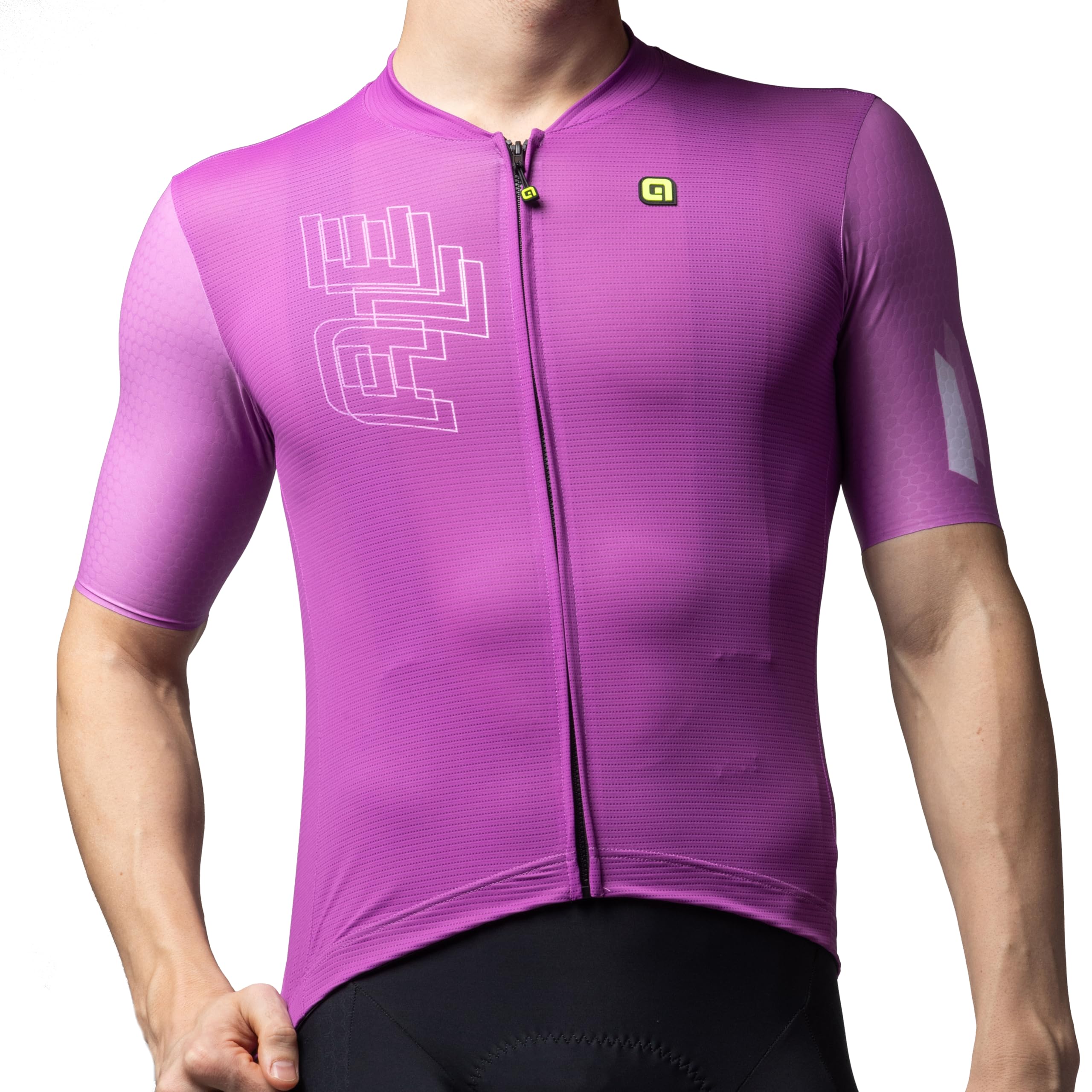 Ale Cyclamen Follow Me Pr-E Short Sleeve Cycling Jersey 110G