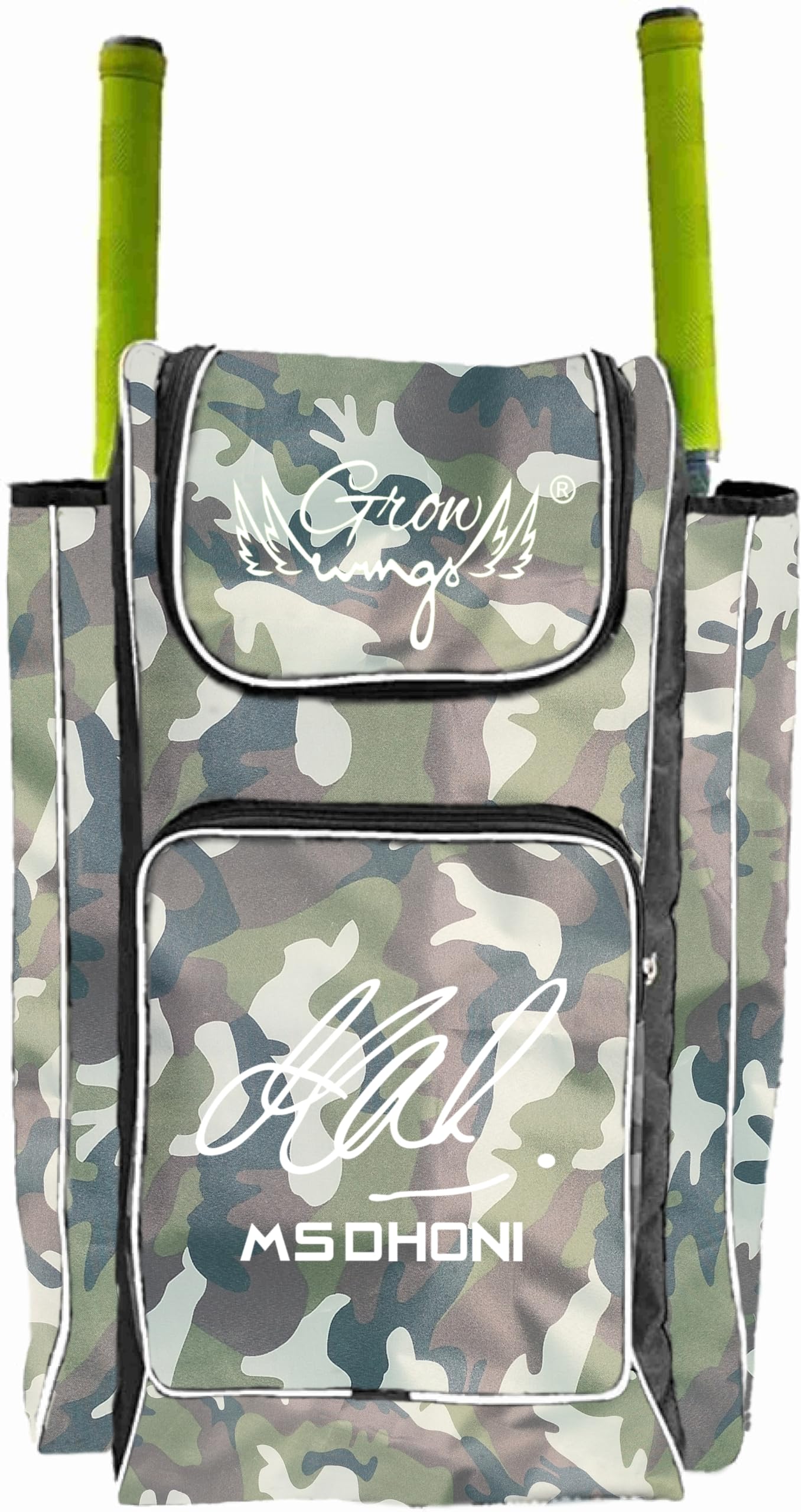 Grow wings |Cricket|Cricket Kit Bag Backpack |Juniour & Youth Kitbag |Player Edition 2 Bat Pockets Shoe Pocket |Big Main Comp (B0CXSVW4ZD) Amazon Price History, Amazon Price Tracker