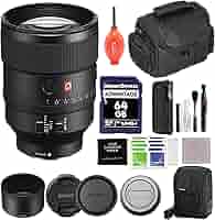 Sony ソニー FE135mm F1.8 GM SEL135F18GM Amazon.com : Sony FE 135mm F1.8 GM (SEL135F18GM) Lens Bundle
