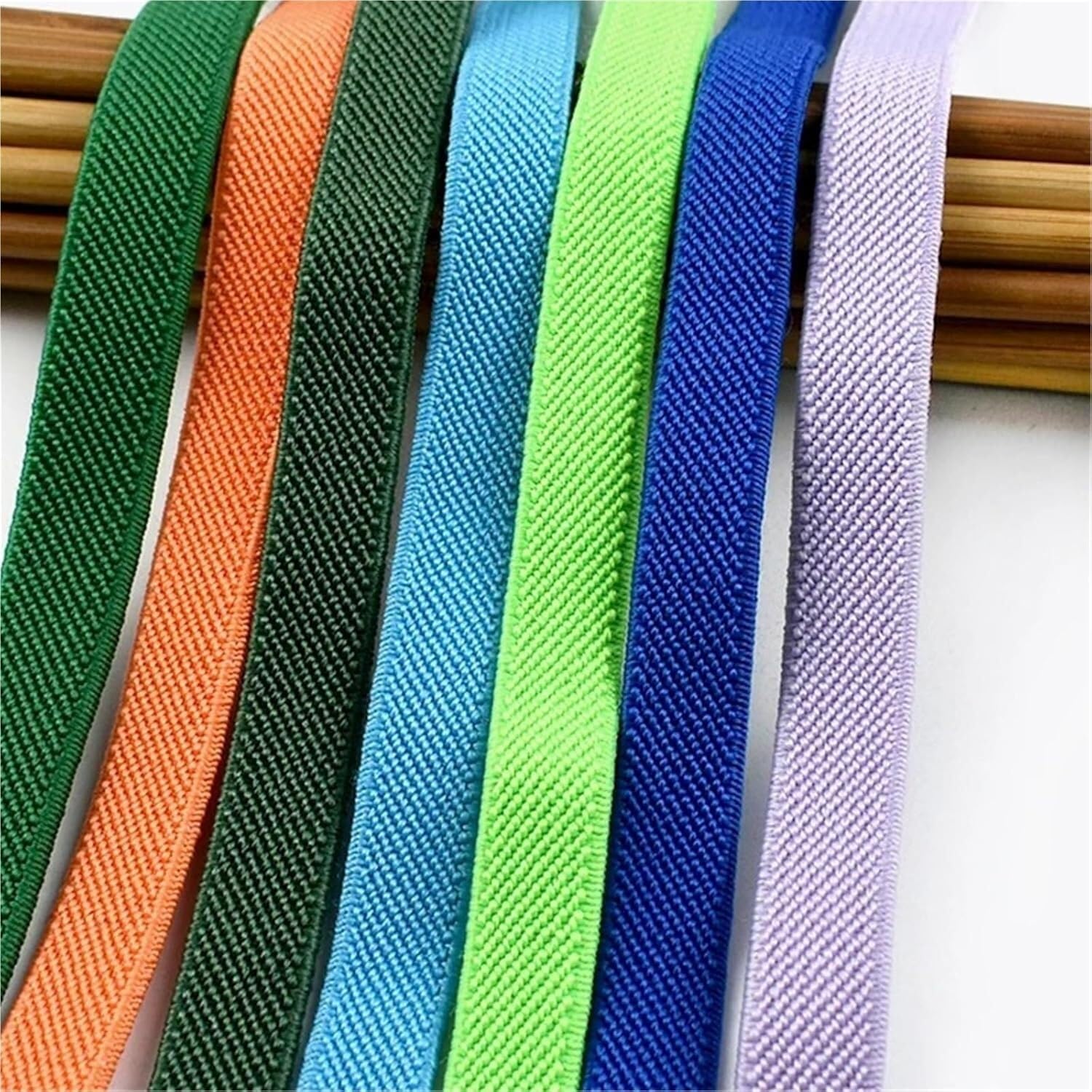 Elastisches Band zum Nähen, 2-10 Meter 10 mm elastische Bänder for Nähen von Schultergurten, Gummibändern, Gürteln