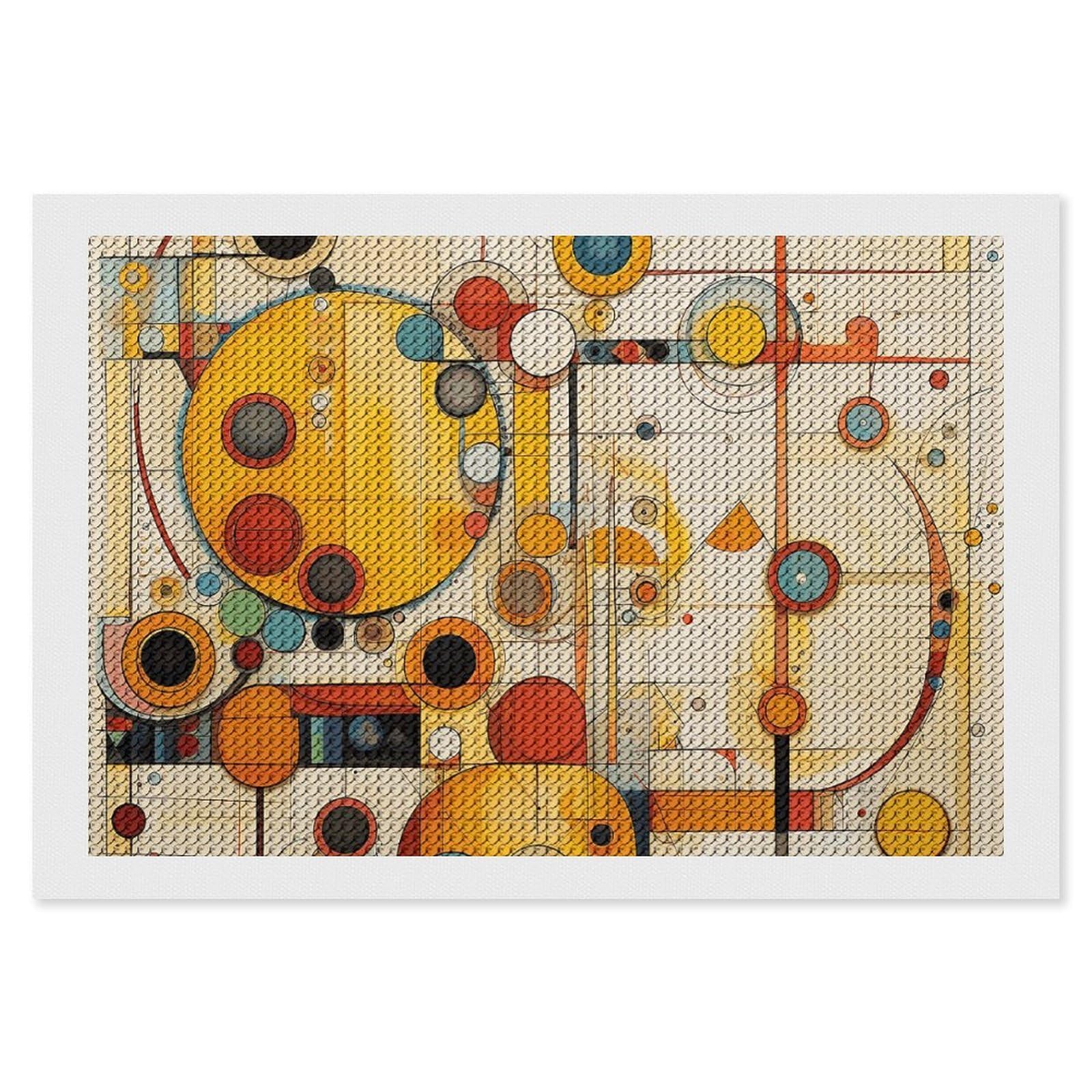 NONHAI Diamond Painting Kits for Adults - DIY Diamond Art Kits for Beginners - Full 5D Paint Drill Diamond Dots Paintings- Rich Swirls of Lines Diamonds Pictures Gem Art and Craft Wall Decor 8"x12"