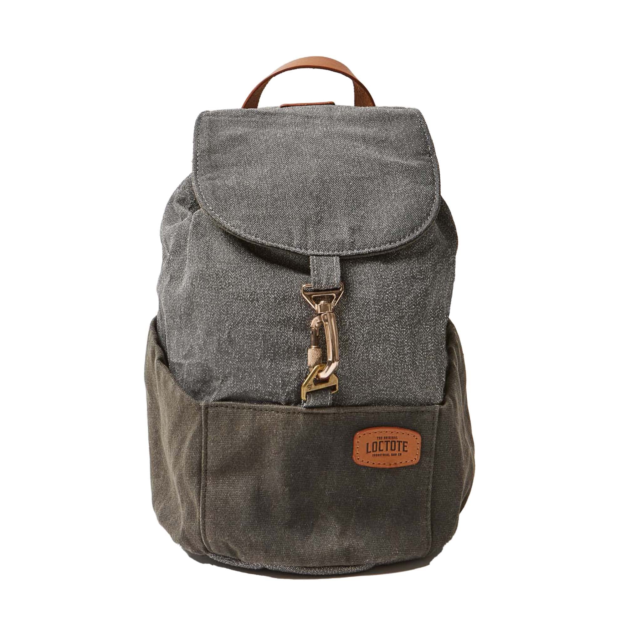 LOCTOTE Mini Cinch Backpack | Small Anti Theft Backpack | Cut-Resistant, RFID Blocking and Water Resistant | Mini Backpack for Women and Men | Small Backpack Purse | Anti Theft Bag