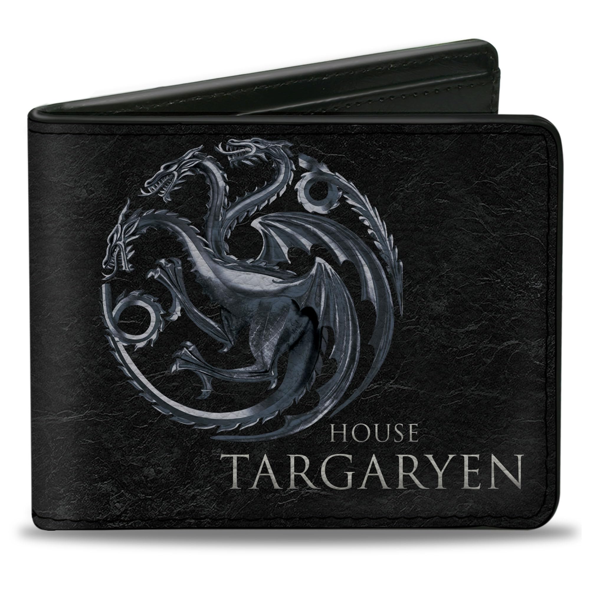 Buckle-Down Men's Bifold Wallet, Game of Thrones, 4.0" x 3.5" (WBF-PU-GOTC)