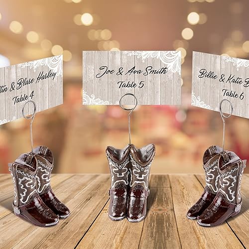 Miniatura 6 de Botas de vaquero para fotosglobo accesorio de fiesta (1 unidad)