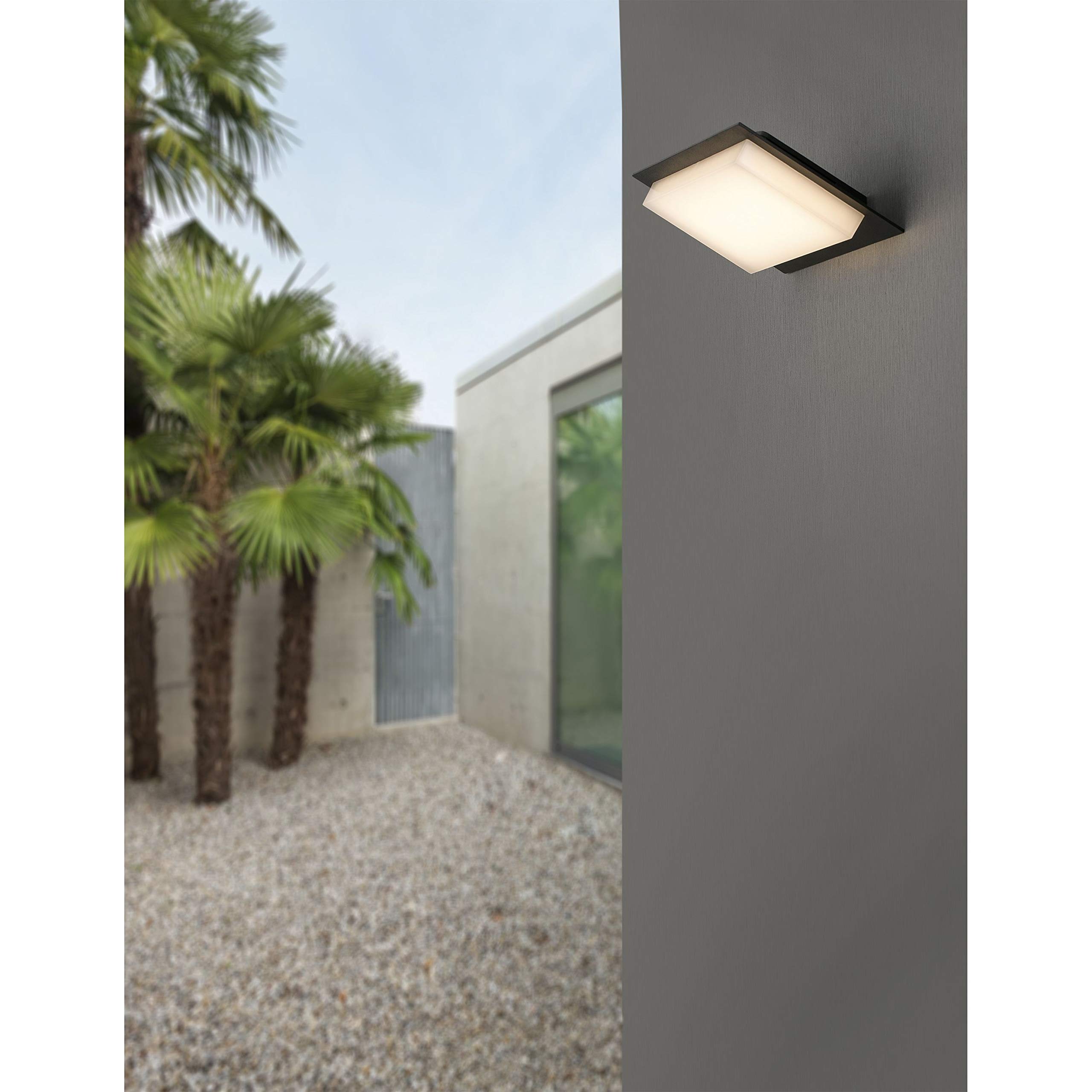 Faro 70822 - VERTICE LED Lampada parete grigio scuro