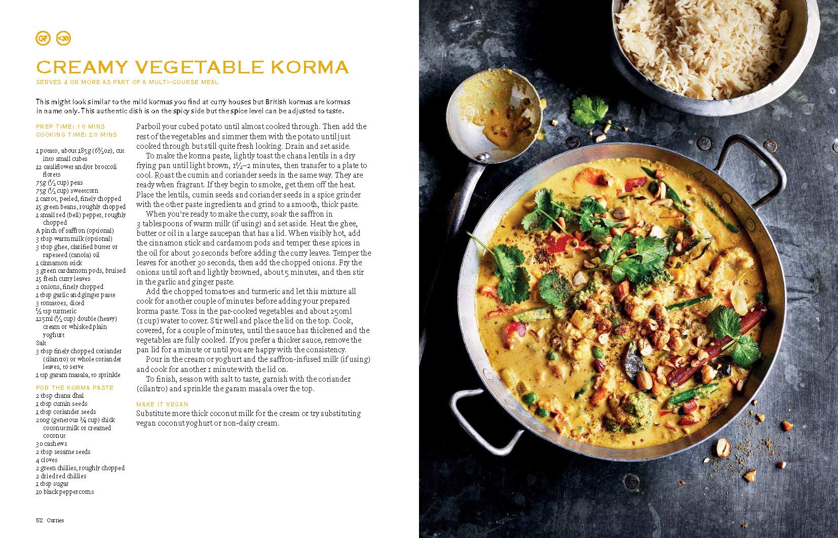 The Curry Guy Veggie: Over 100 Vegetarian Indian Restaurant Classics and New Dishes to Make at Home