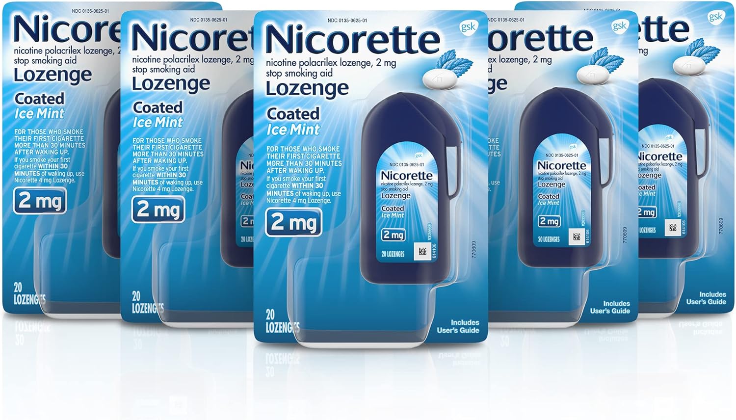 Nicorette Coated 2 Mg Nicotine LOzenges to Help Quit