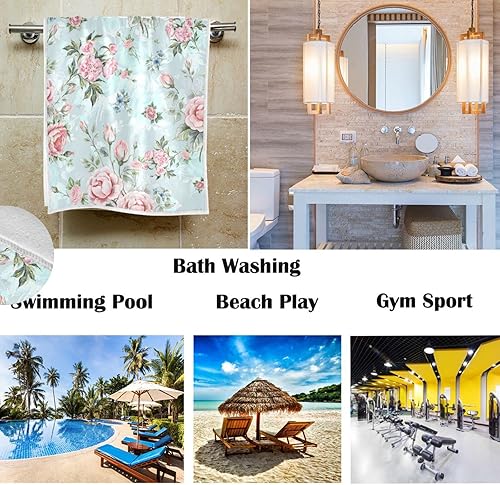 Vista 91 de Toallas de mano de calabaza de 16 x 30 pulgadas, toalla de baño de calabaza de otoño, suave, absorbente, rústica, granja, fresco, toalla de baño