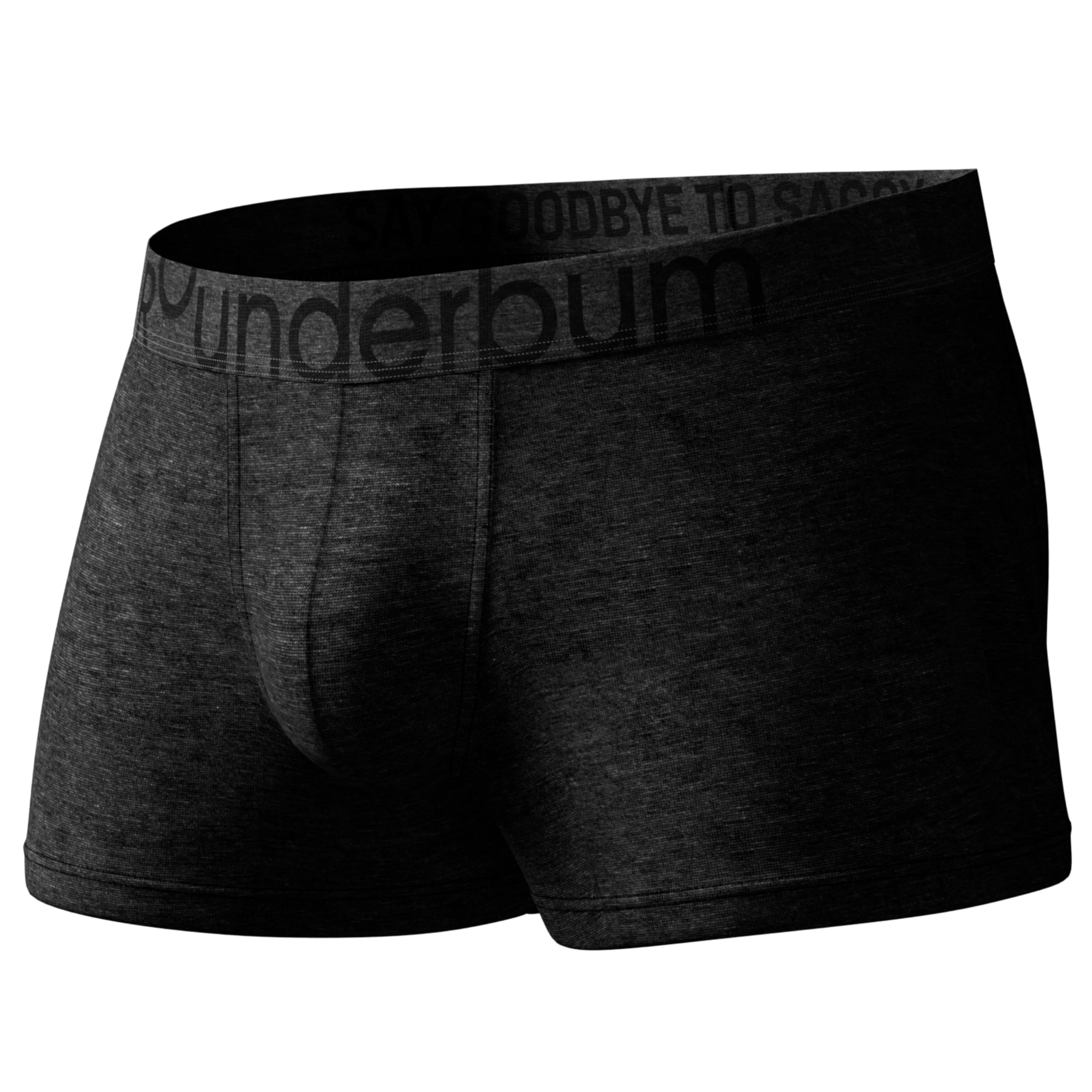 RounderbumMen's Padded Underwear Trunks with Removable Butt Enhancing Pads - 3 Colors - More Volume Instantly, Short Inseam