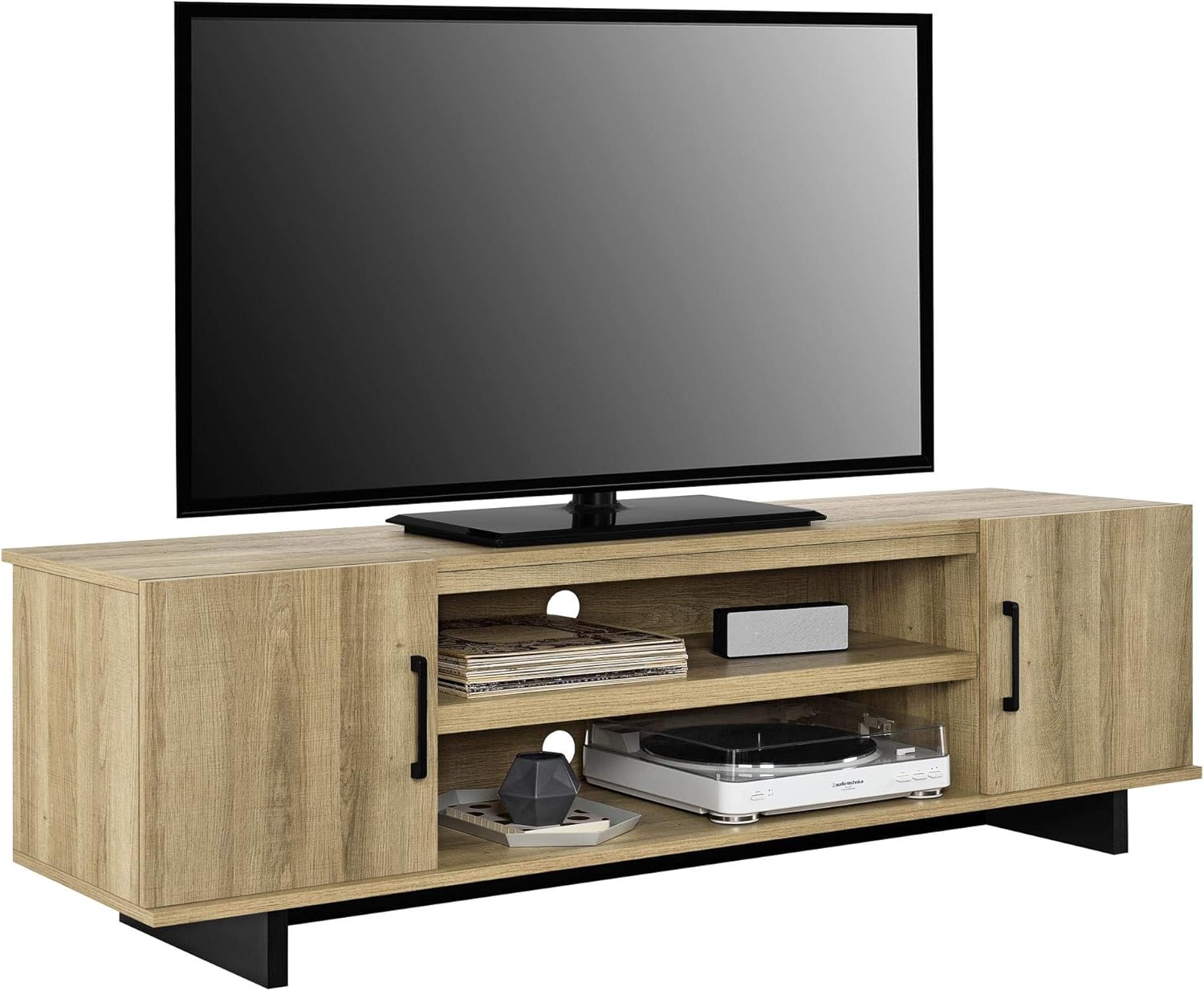 Ameriwood Home Southlander TV Stand, Golden Oak