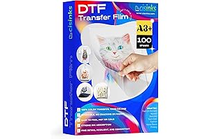 Premium DTF Transfer Film 13"x19" - A3 plus Hot/Cold Peel