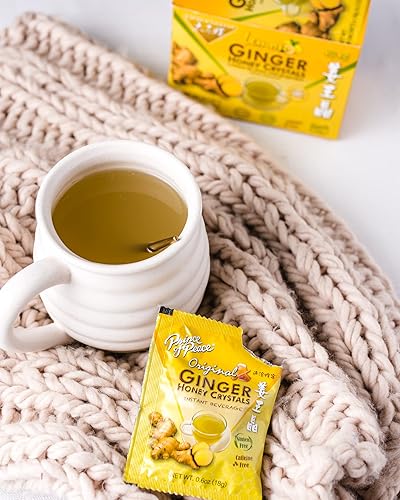 Vista 24 de Cristales inmediatos de la miel del jengibre