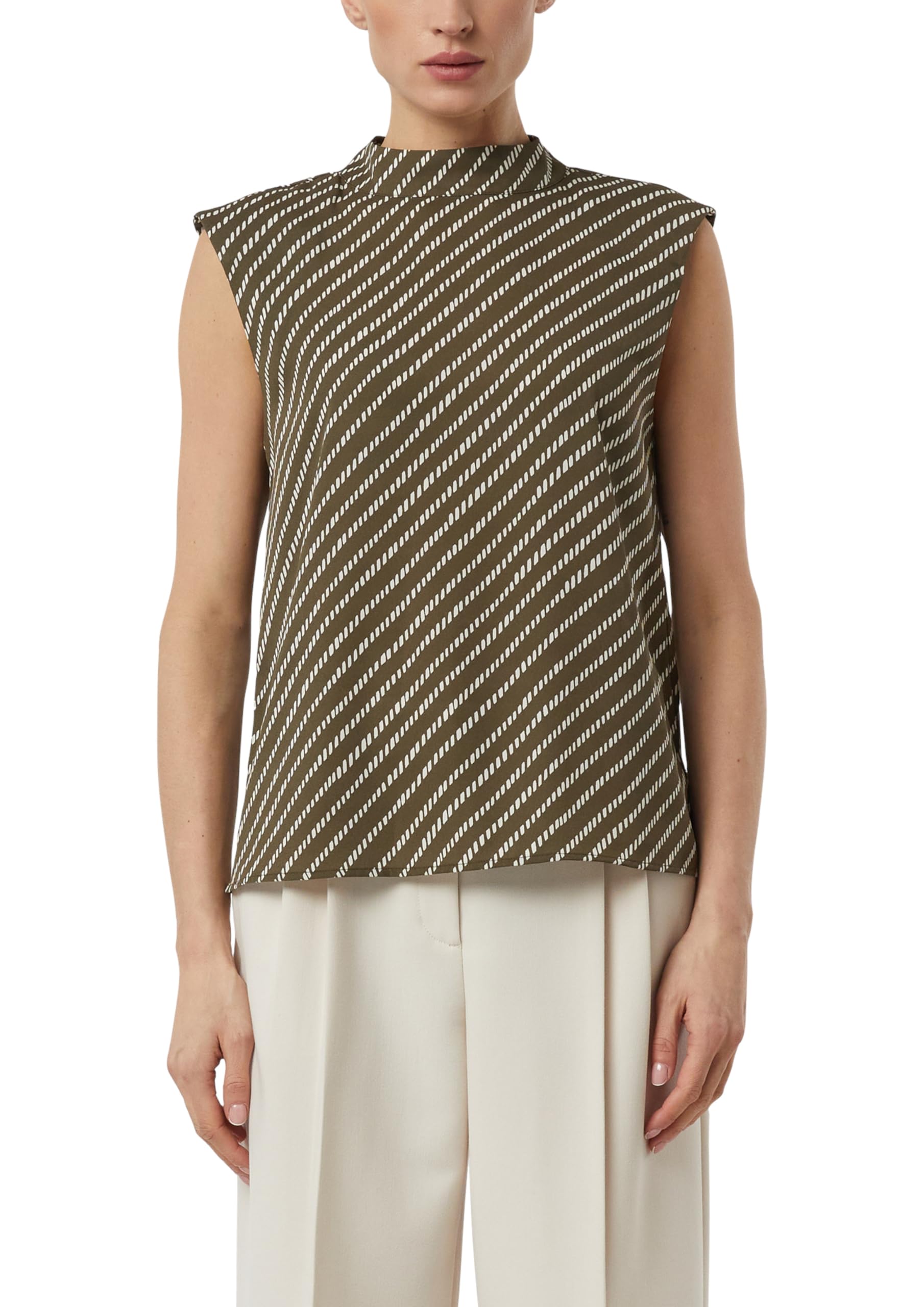 Comma Camicia a Maniche Corte Donna