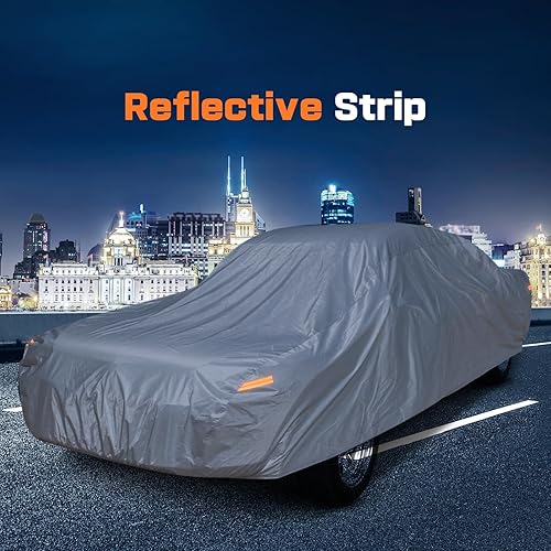 Miniatura 6 de Funda impermeable de 6 capas para automóvil para todo tipo de clima, funda de automóvil resistente para Mazda CX-5, fundas de automóvil para