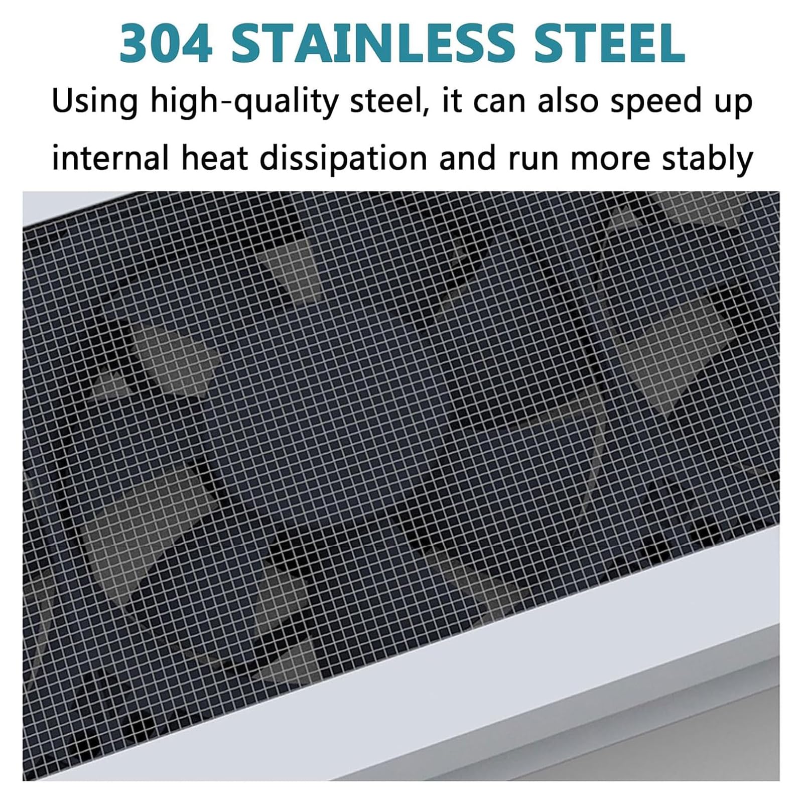 Ventilador de Ventana Vertical para Ventanas correderas, Extractor de Aire de 2800 RPM con Volumen de Aire Ajustable, instalación retráctil sin Perforaciones de 52-140 cm(White,81-106 cm)