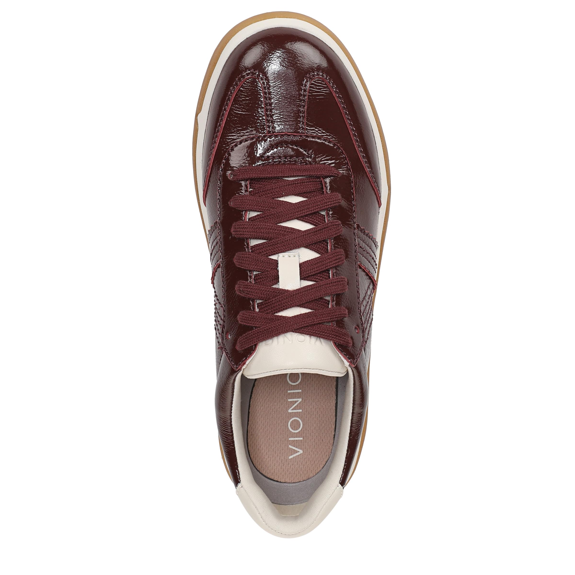 Vionic Donna City Walk Leisure Redwood Wine 7 UK Wide Fit