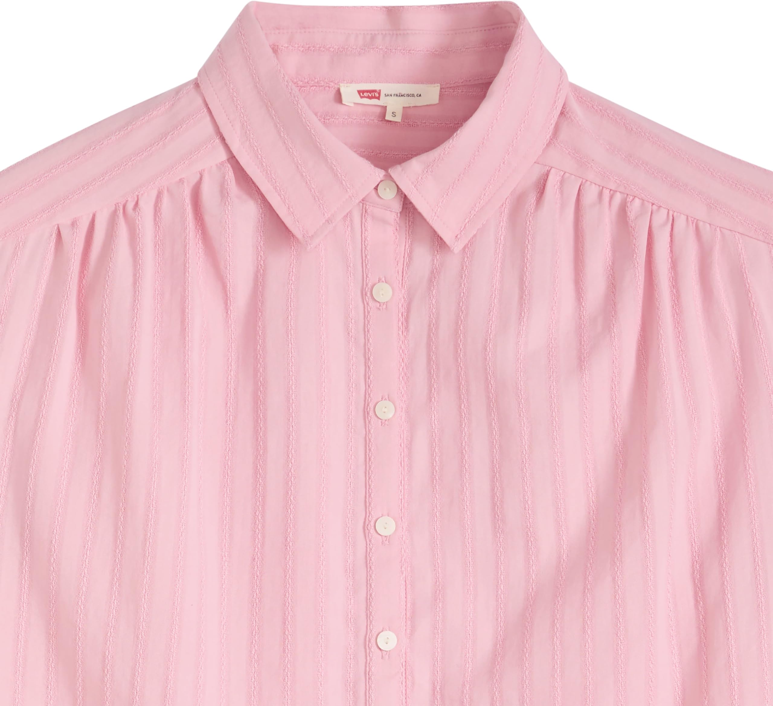 Levi's Donna Blusa Londynn Popover con Colletto a Punta, Senza Maniche
