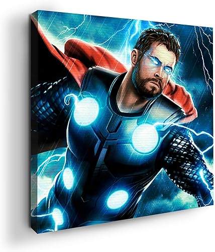 Miniatura 23 de MAVIS PRINT Dead Poool - Decoración de pared Marval de 12 x 16 pulgadas, impresión HD y marco de madera, decoración moderna de pared para Annt