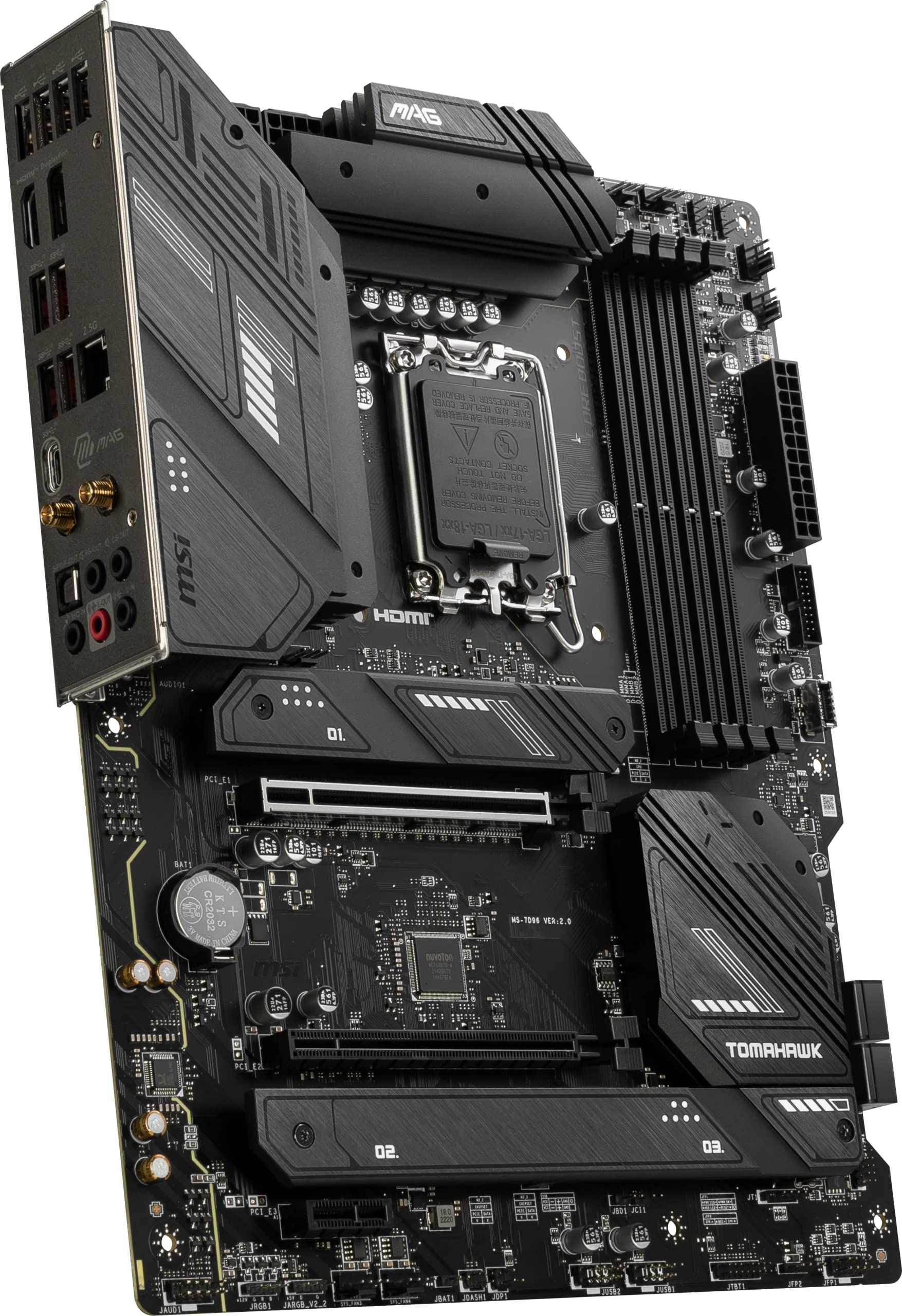 MSI MAG B760 TOMAHAWK WIFI DDR5 14th/13/12th Generation Intel