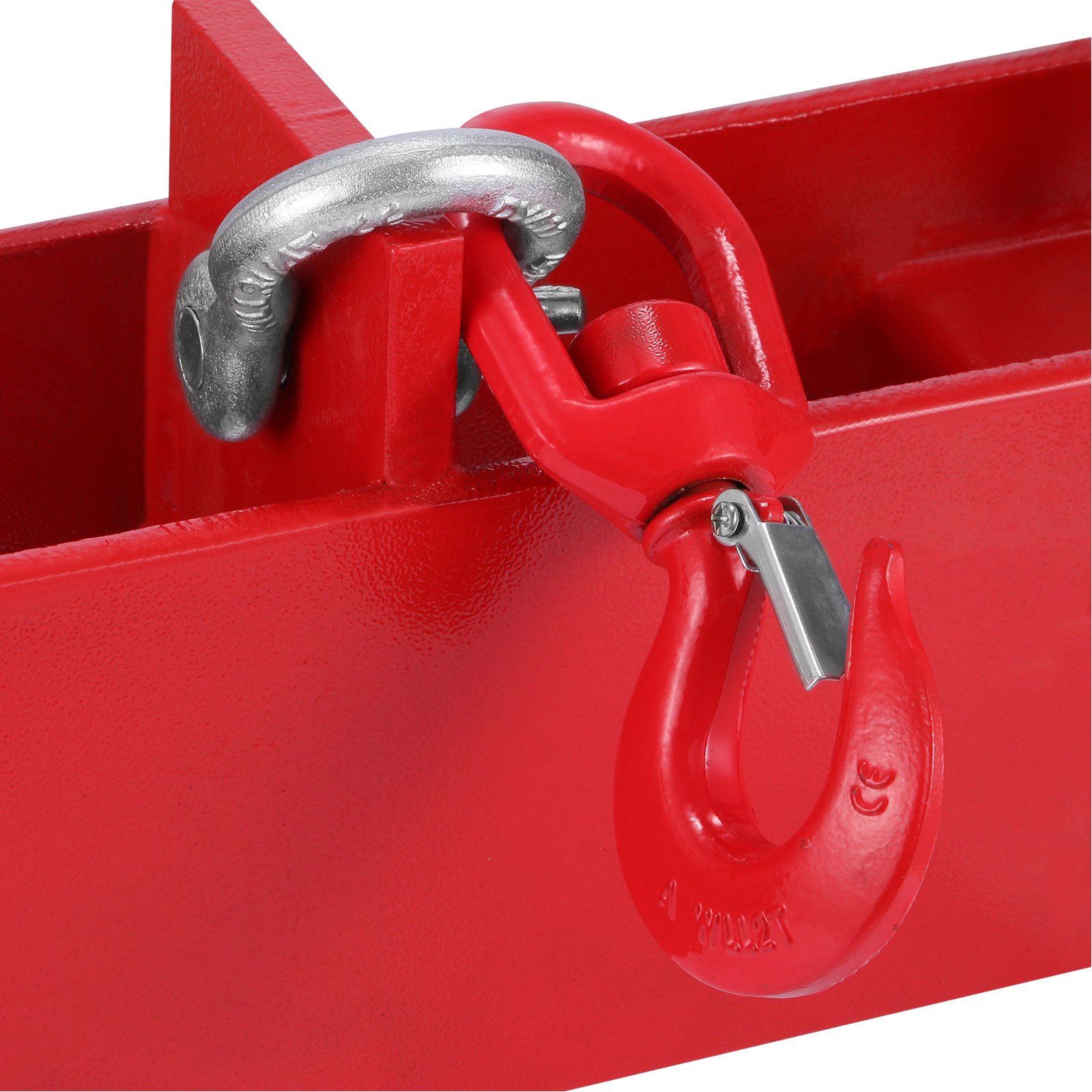 MosaicAL 2 Ton Forklift Lifting Hook 4000 LBS Capacity Lift Truck Fork