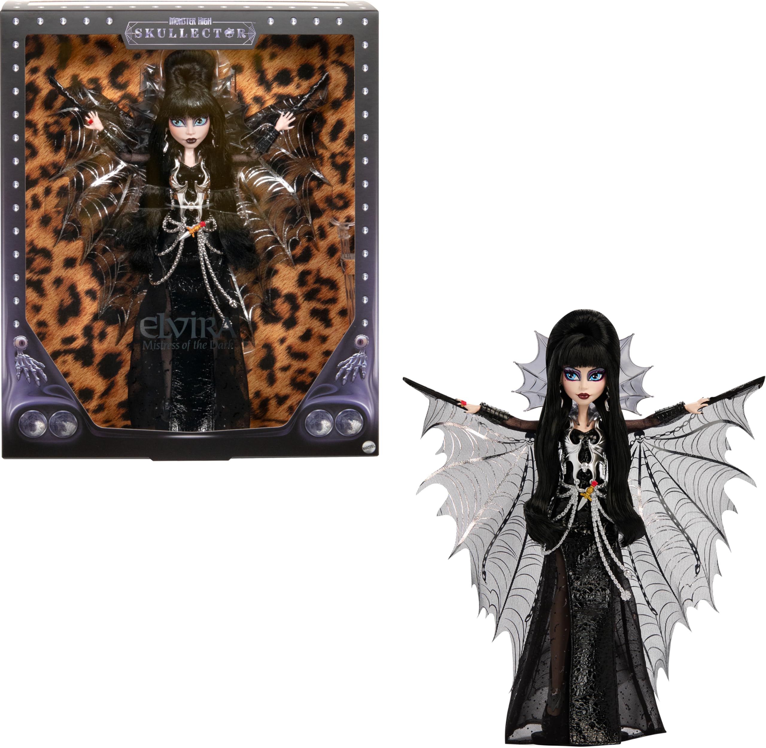 未使用品FREAKSSTORE HIGH LOFT MONSTER COAT Monster High Skullector Elvira Doll — Chubzzy Wubzzy Toys