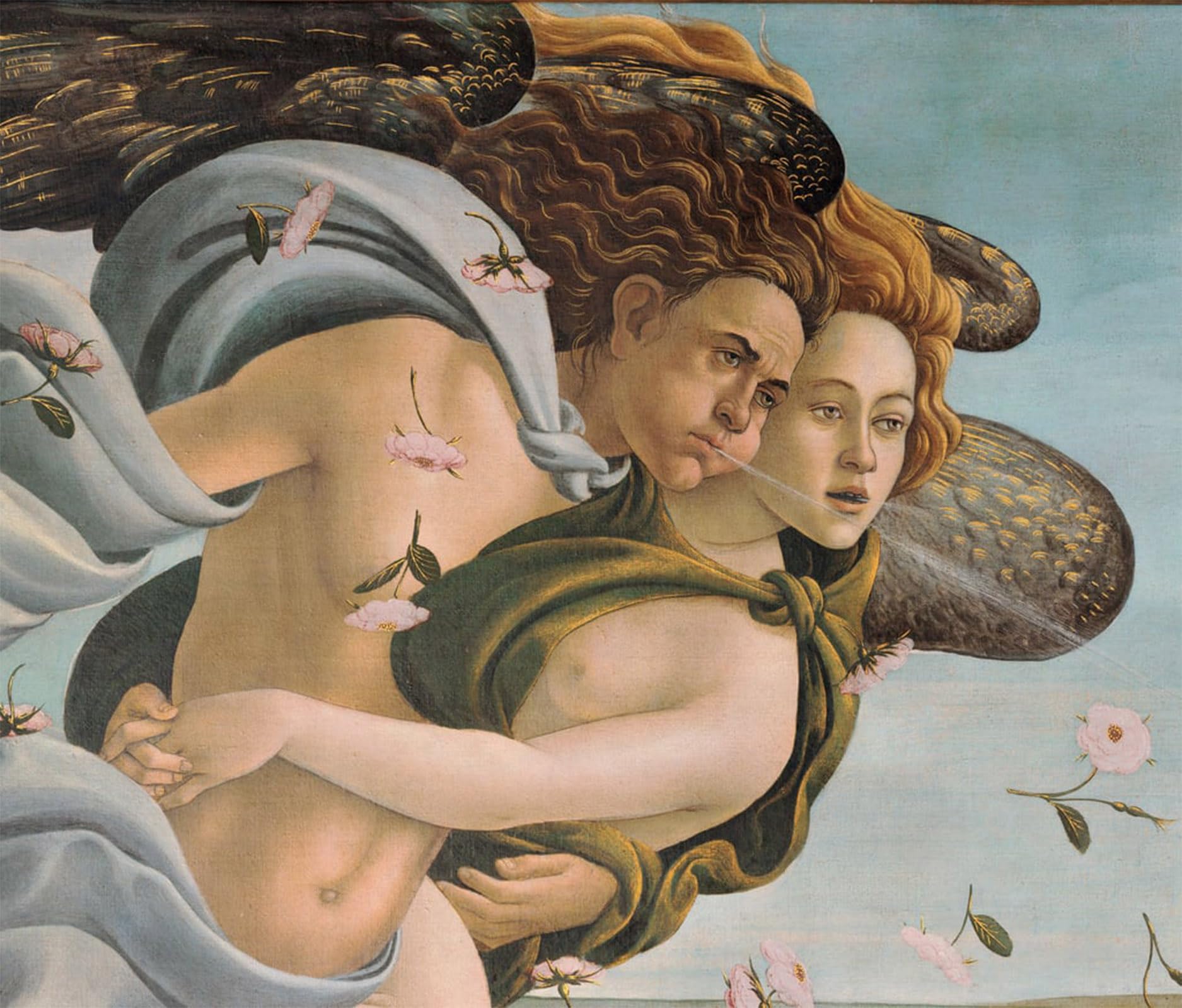 SERENDIPITP Retro Picture Poster Wall Art Pictures Painting The birth of venus by Sandro Botticelli Wall Art Canvas Print for Wall Decor 60x90cm