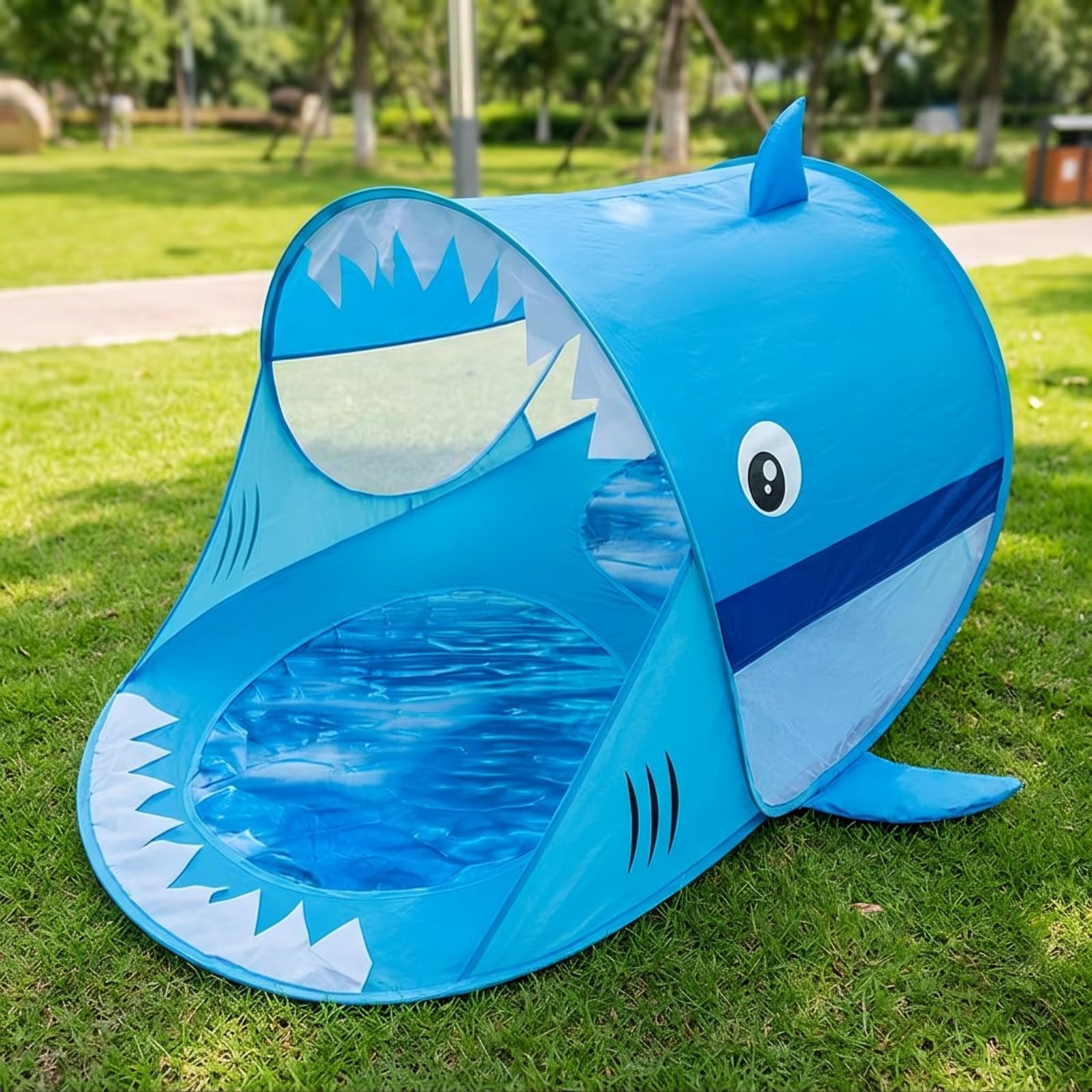 predolo da Spiaggia per Bambini Ventilata Struttura Leggera e Portatile, a Scatto, Rapida, per Giardino,